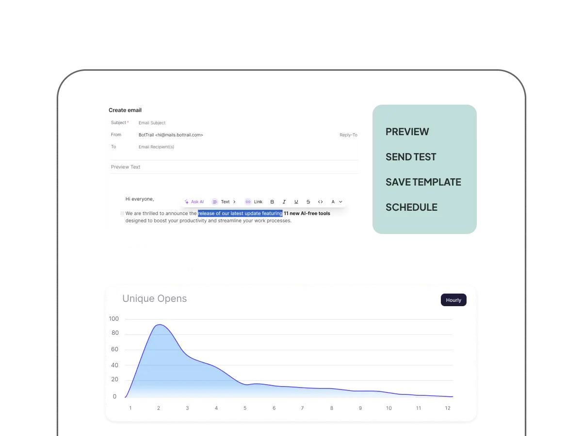 BotTrail campaign marketing